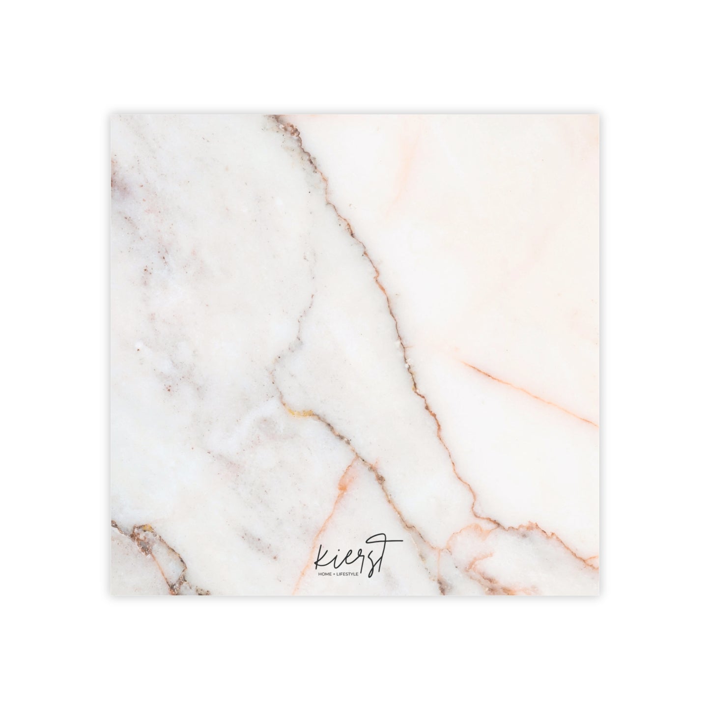 Warm White Marble Post-it® Note Pad | Elegant Stone-Inspired Sticky Notes for Office & Home