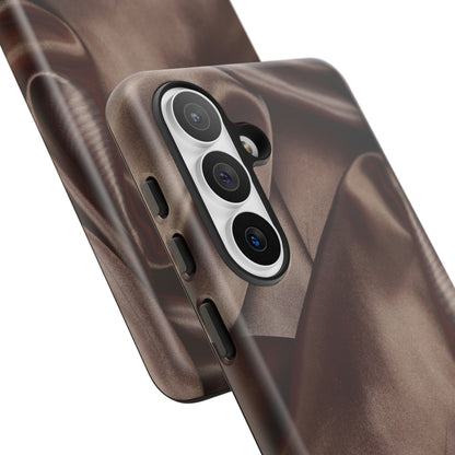 Chocolate Silk Print Samsung Galaxy Phone Case