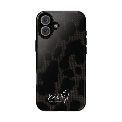 Black Leopard iPhone Case