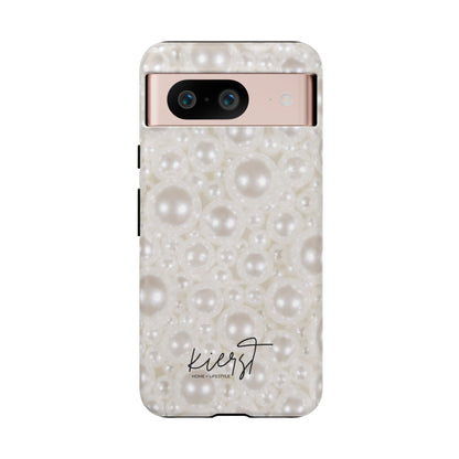Various Pearls Google Pixel Case | Refined Shine Everyday Style