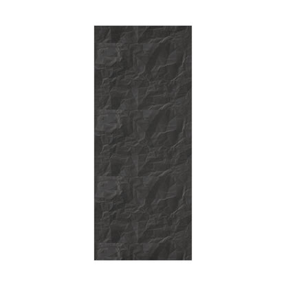 Black Crinkle Paper Inspired Gift Wrapping Paper