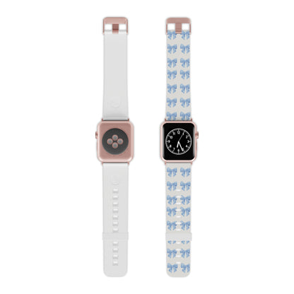 Multiple Blue Bows Apple Watch Band