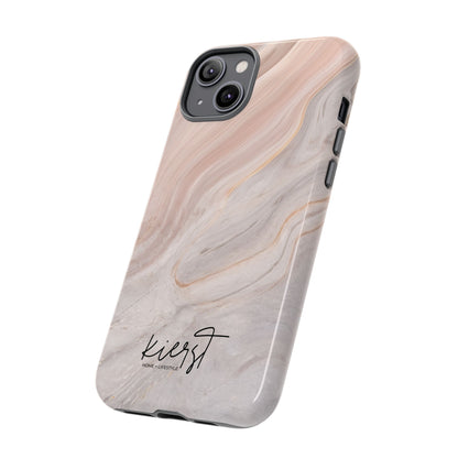 Blush Swirl Marble iPhone Case | Soft Curves, Strong Protection
