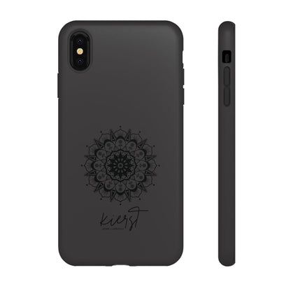Black Mandala iPhone Case | Refined Calm in Every Curve