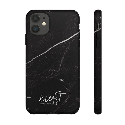 Black Marble iPhone Case | Refined Everyday Classic