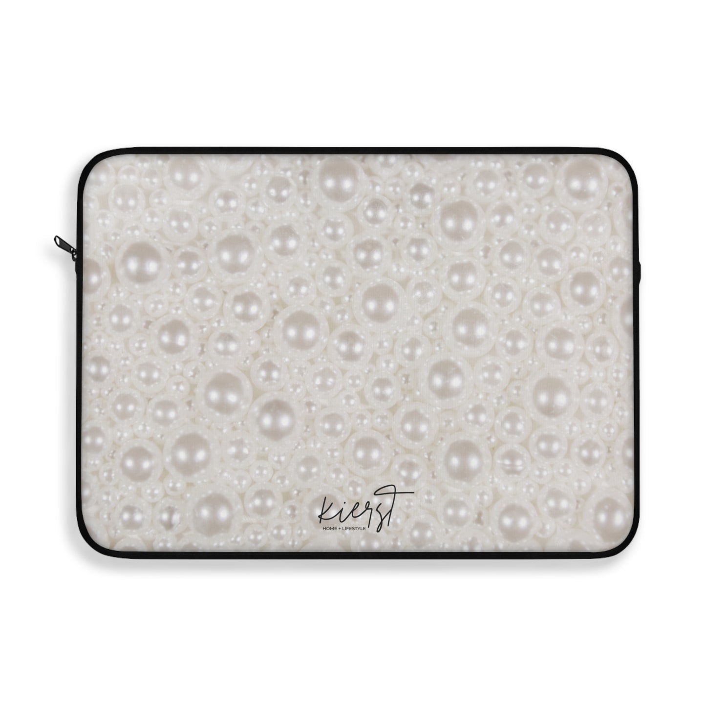 Various Pearls Laptop Sleeve | Glam Neutrals for Elevated Workspaces