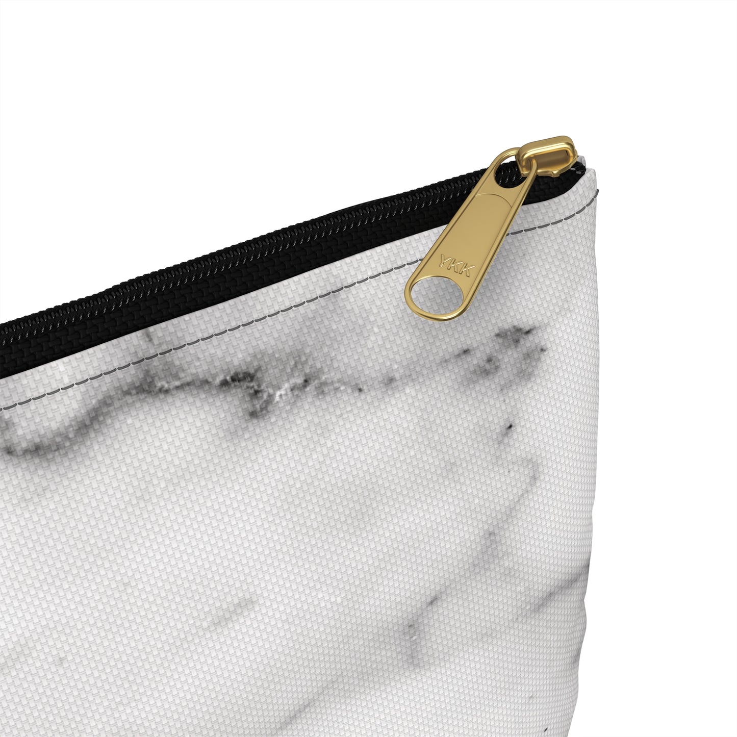 Lived-In Grey Marble Accessory Pouch