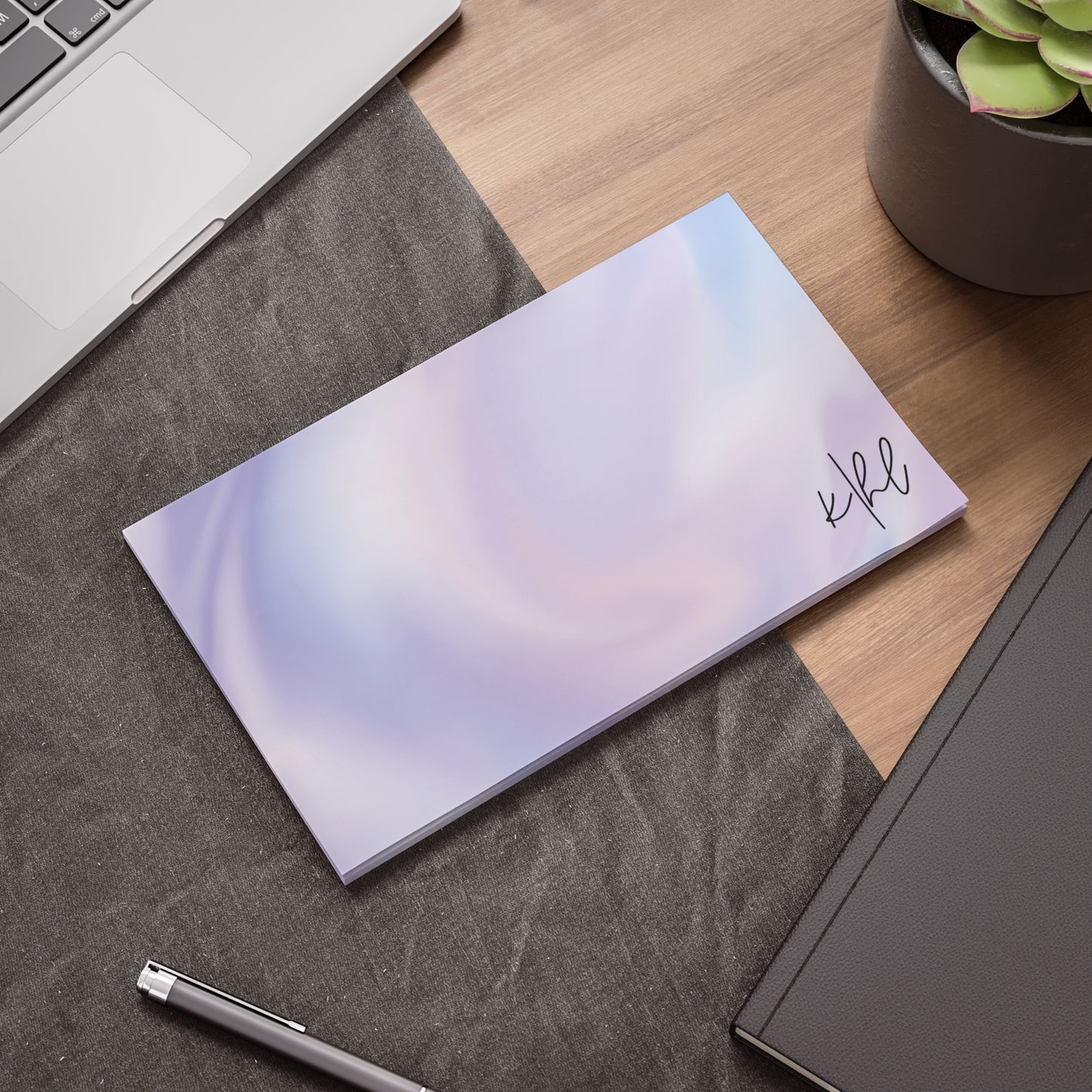 Lilac Marble Post-it® Note Pad