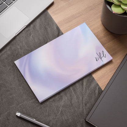 Lilac Marble Post-it® Note Pad