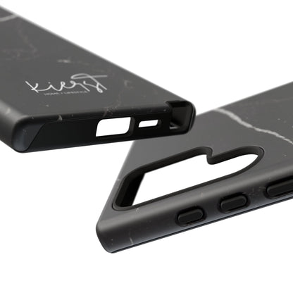 Black Marble Samsung Galaxy Phone Case | Elevated Protection Meets Timeless Design