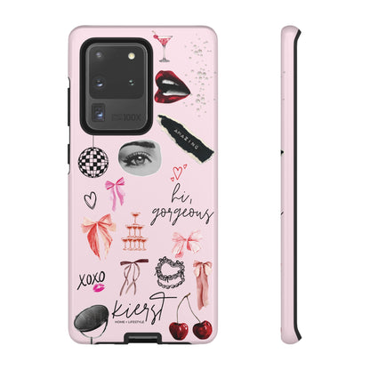 Pink Samsung Galaxy Phone Case - Edge of Romance