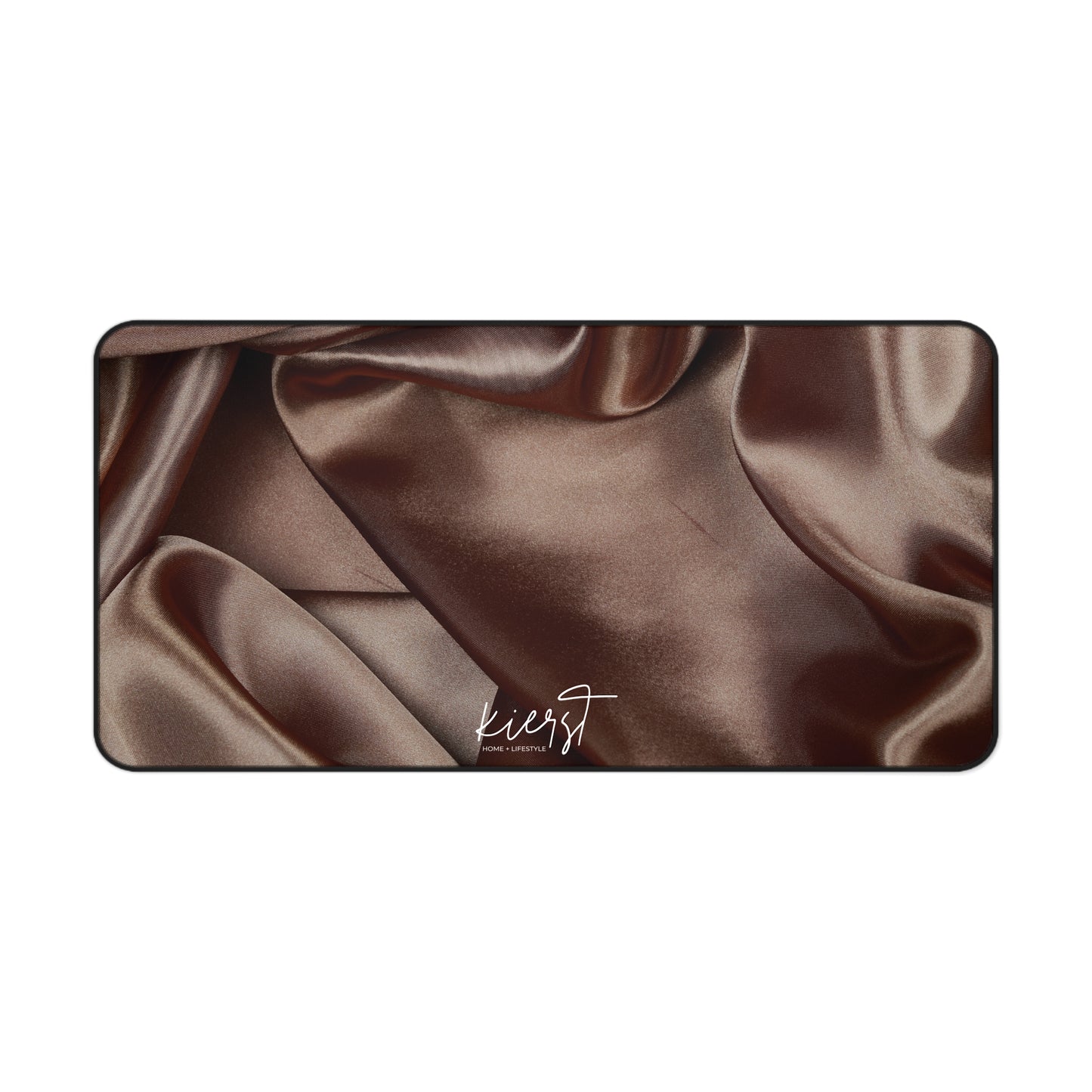 Chocolate Silk Print Desk Mat