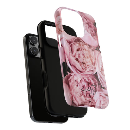 Pink Peonies iPhone Case | Soft Florals Meet Luxe Protection