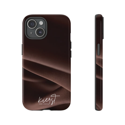 Chocolate Silk Print iPhone Case | Designed to Stand Out