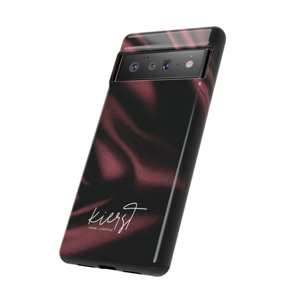 Signature Velvet Noir Silk Print Google Pixel Phone Case