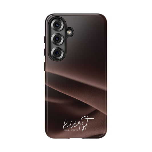 Chocolate Silk Print Samsung Galaxy Phone Case