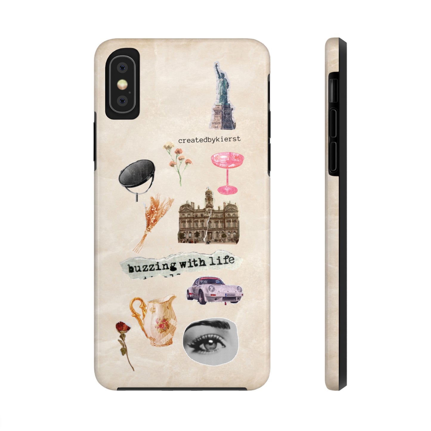 Vintage Stickers iPhone Case