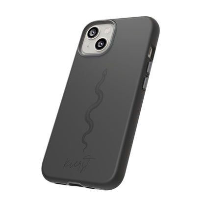 Long Black Snake iPhone Case | Subtle Edge, Quiet Power