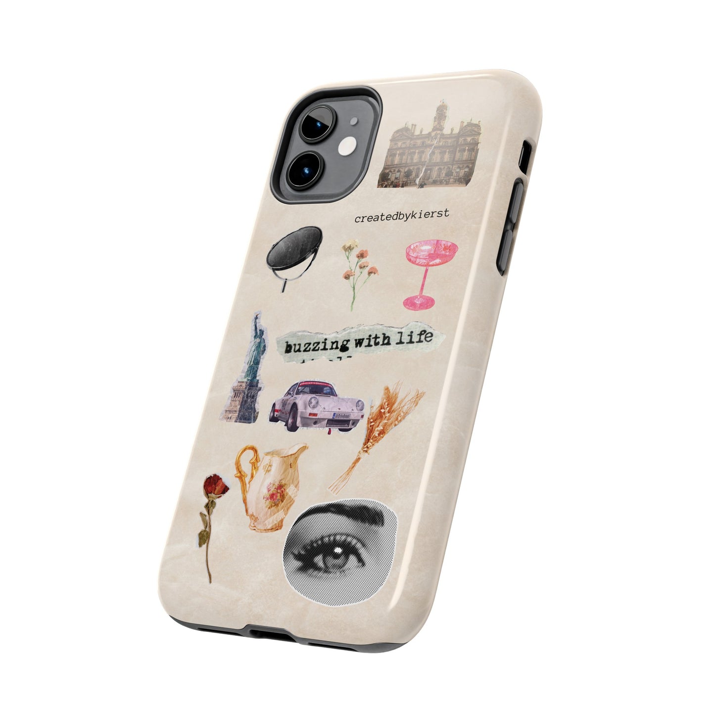 Vintage Stickers iPhone Case