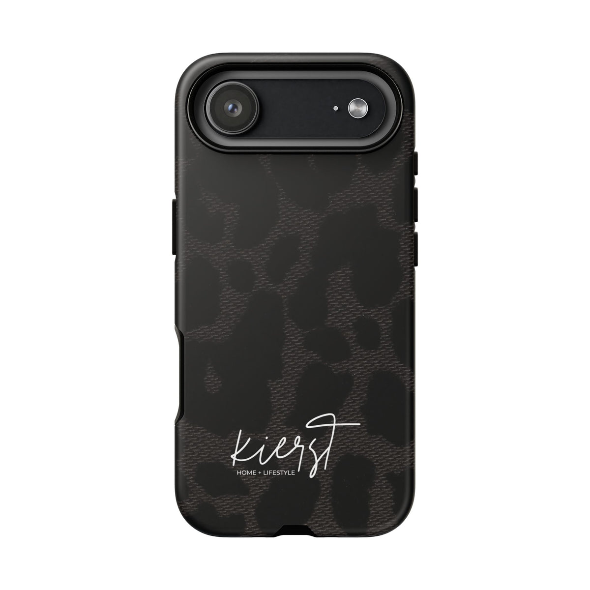 Black Leopard iPhone Case