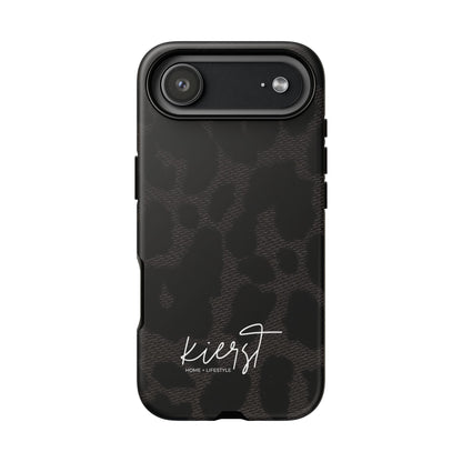 Black Leopard iPhone Case
