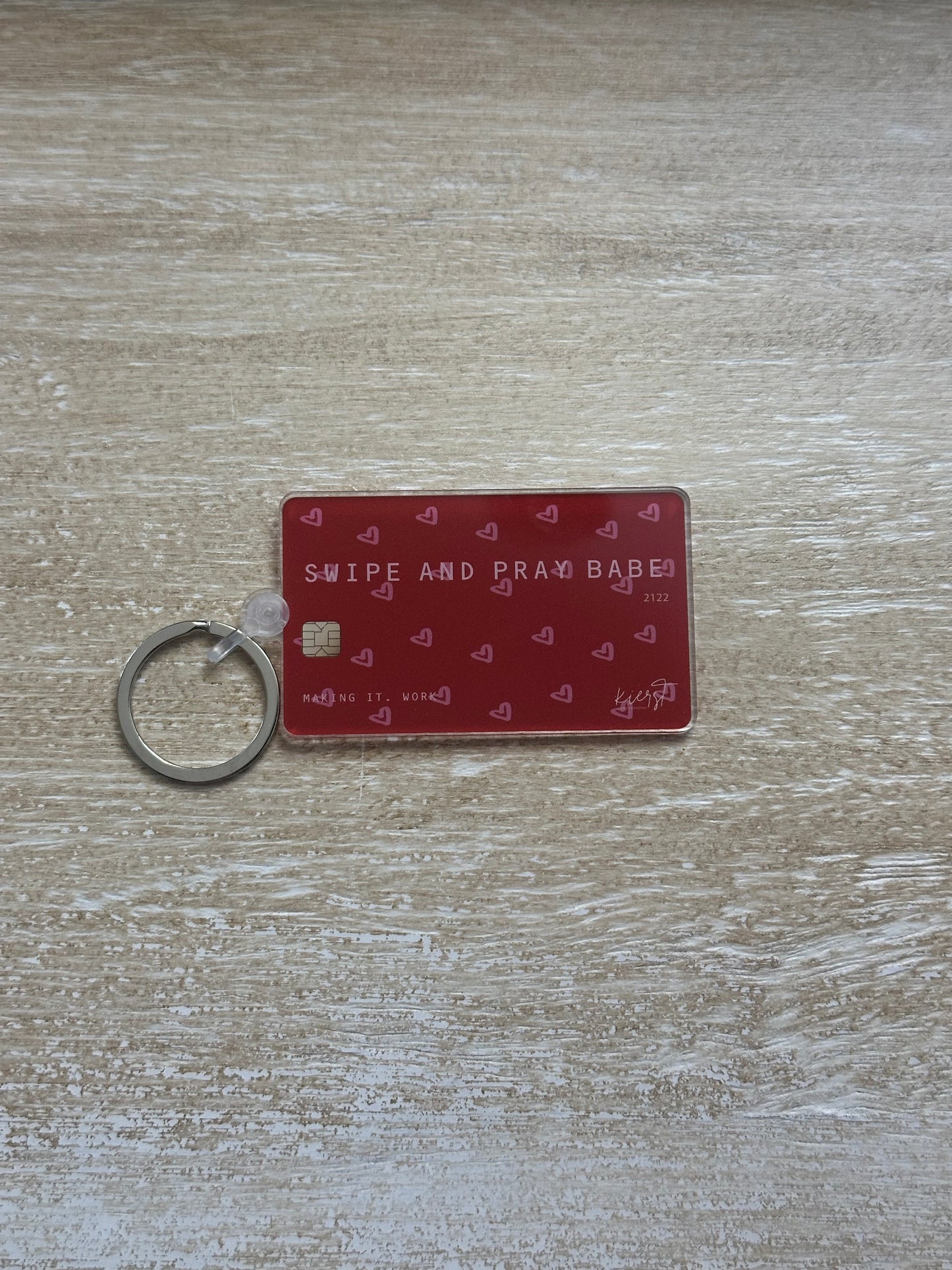 Swipe + Pray Keychain