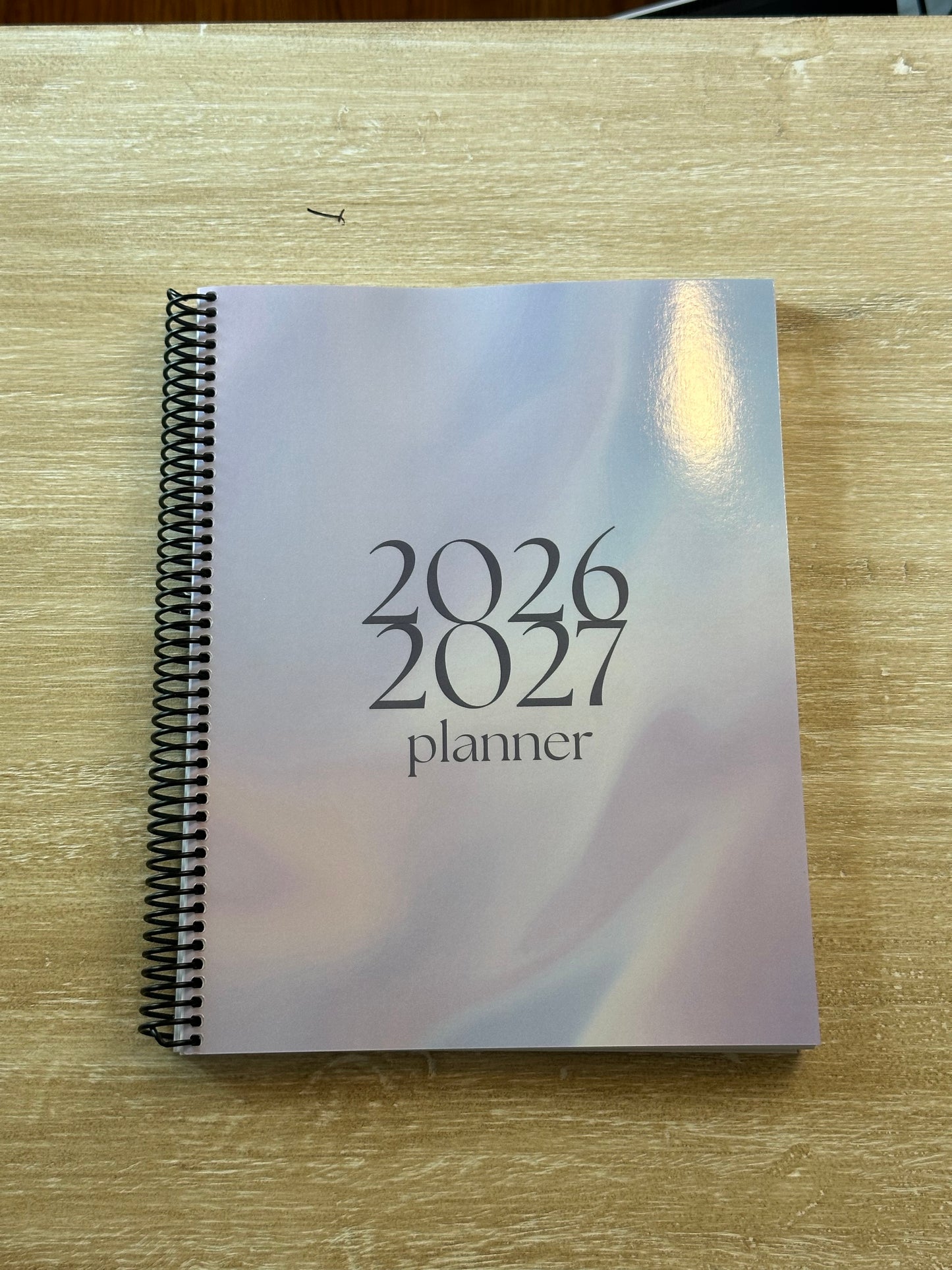 2026 - 2027 Lilac Marble Mid Year Lifestyle Planner