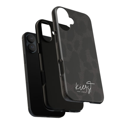 Black Leopard iPhone Case