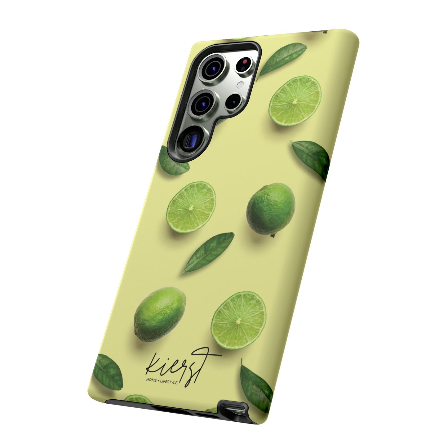 Limes Samsung Galaxy Phone Case | A Zesty Pop of Citrus and Style