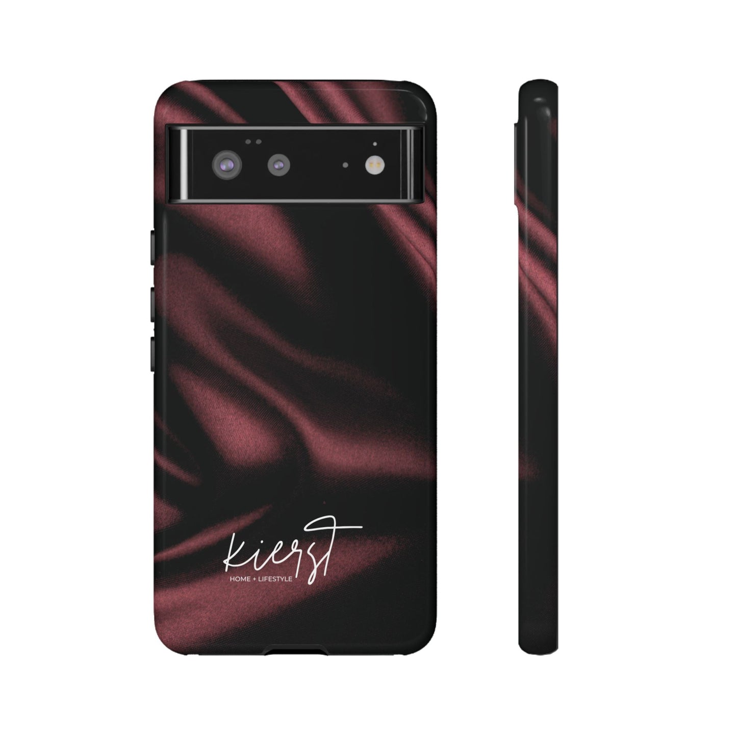Signature Velvet Noir Silk Print Google Pixel Phone Case