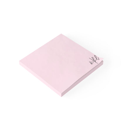 Signature Pink Post-it® Note Pad | Soft Blush Pink Sticky Notes for Everyday Luxury