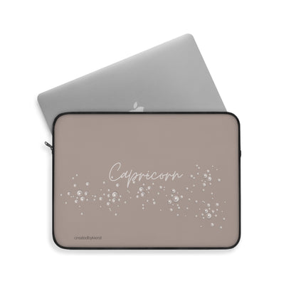 Capricorn and Pearls Laptop Sleeve