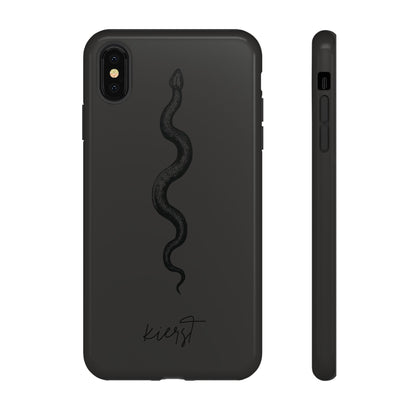 Long Black Snake iPhone Case | Subtle Edge, Quiet Power