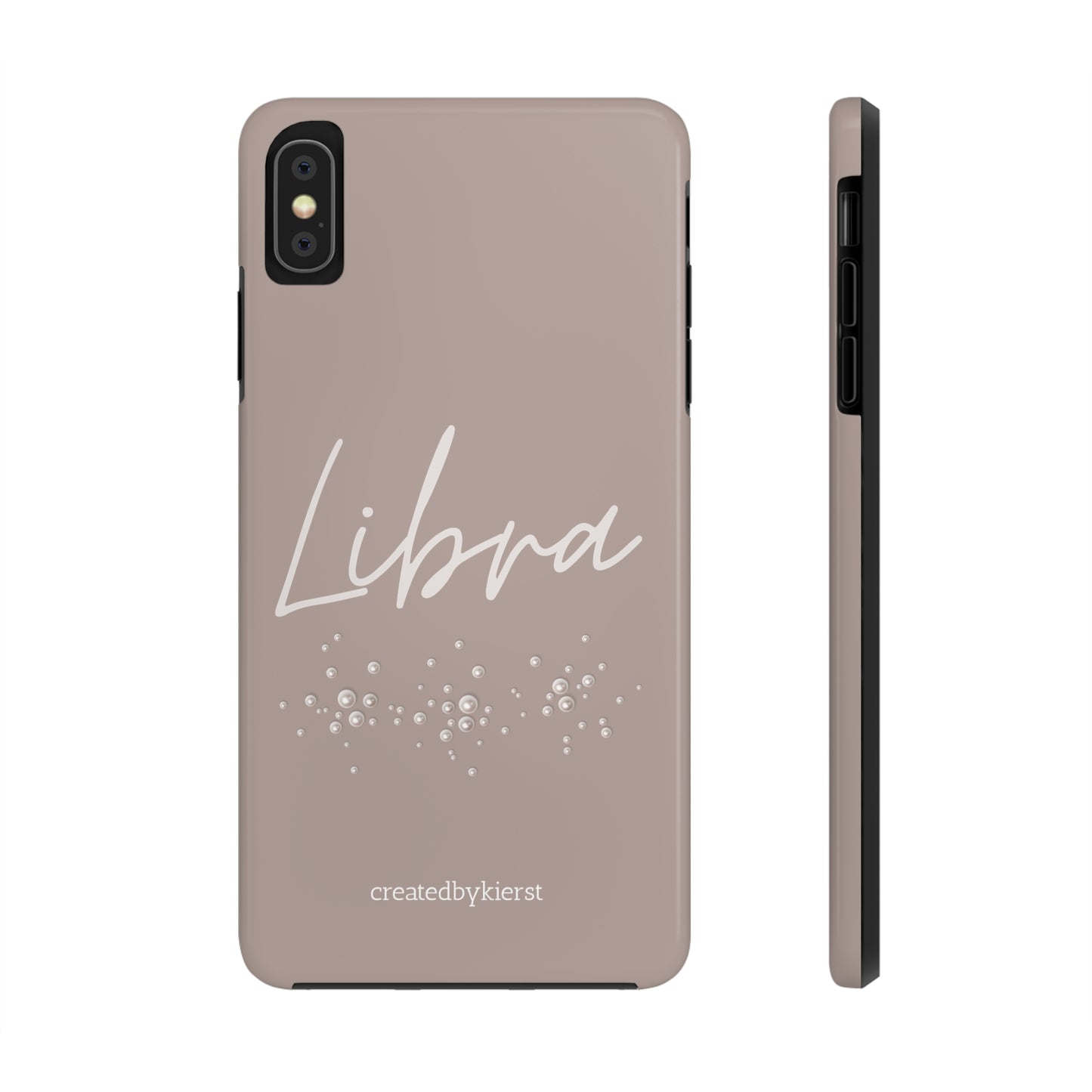 Libra and Pearls iPhone Case