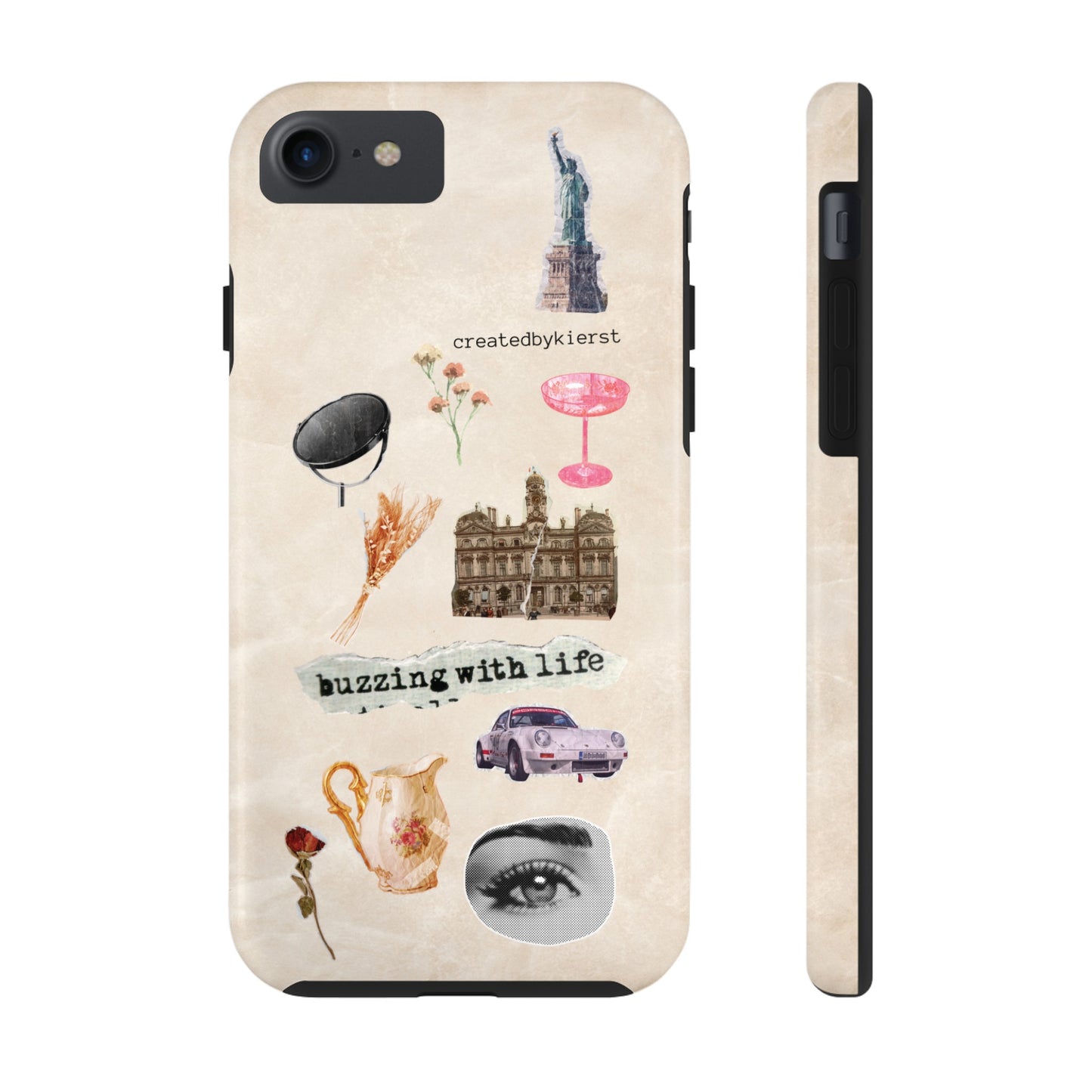 Vintage Stickers iPhone Case