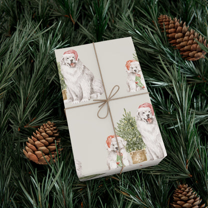 Christmas Dogs Gift Wrapping Paper