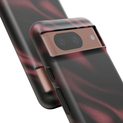 Signature Velvet Noir Silk Print Google Pixel Phone Case