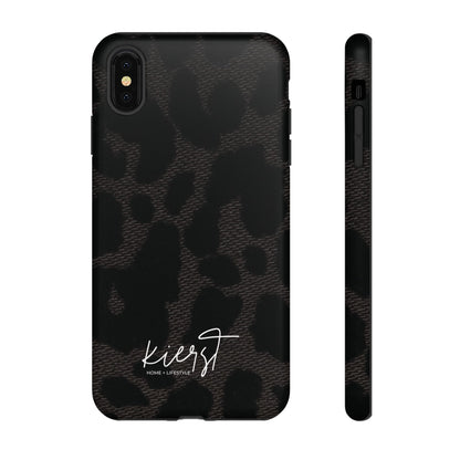 Black Leopard iPhone Case