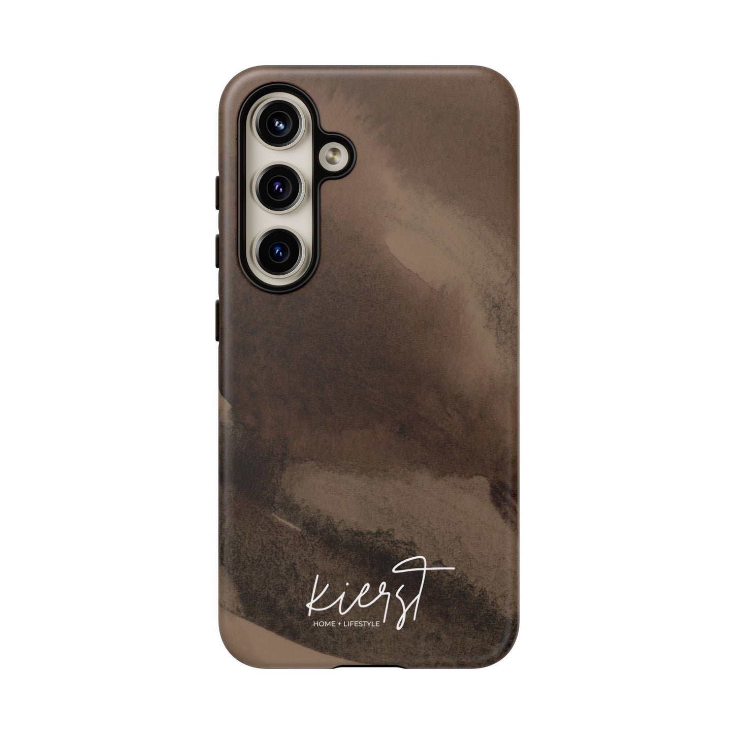Brown Abstract Samsung Galaxy Case