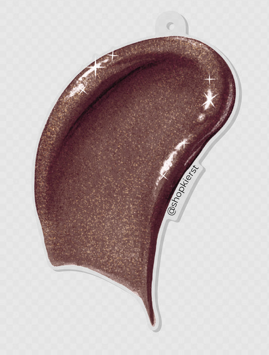 Liquid Glow Ornament + Keychain (Dark Skin Tone)