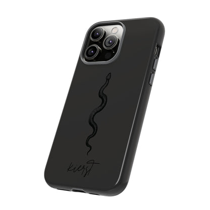 Long Black Snake iPhone Case | Subtle Edge, Quiet Power