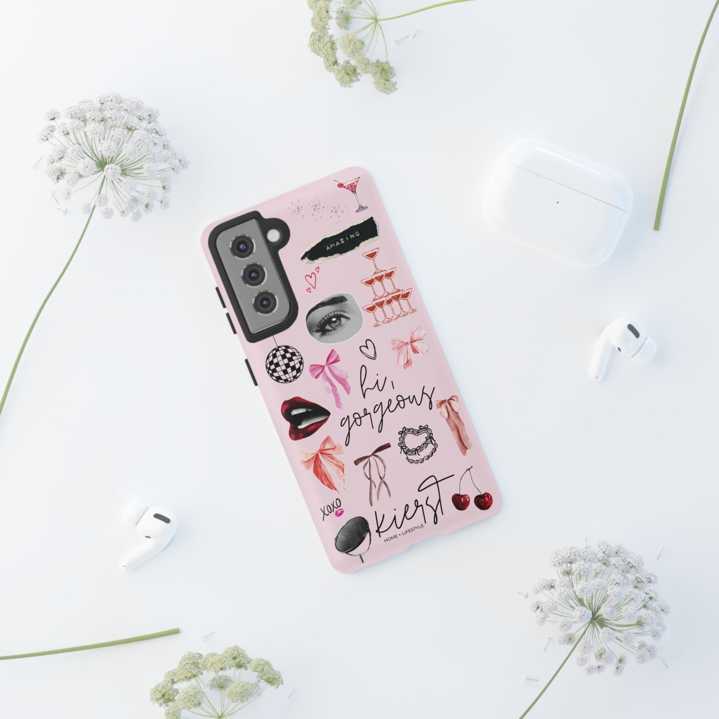 Pink Samsung Galaxy Phone Case - Edge of Romance