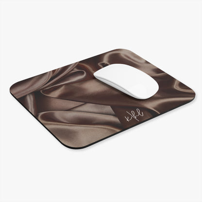 Chocolate Silk Print Mouse Pad