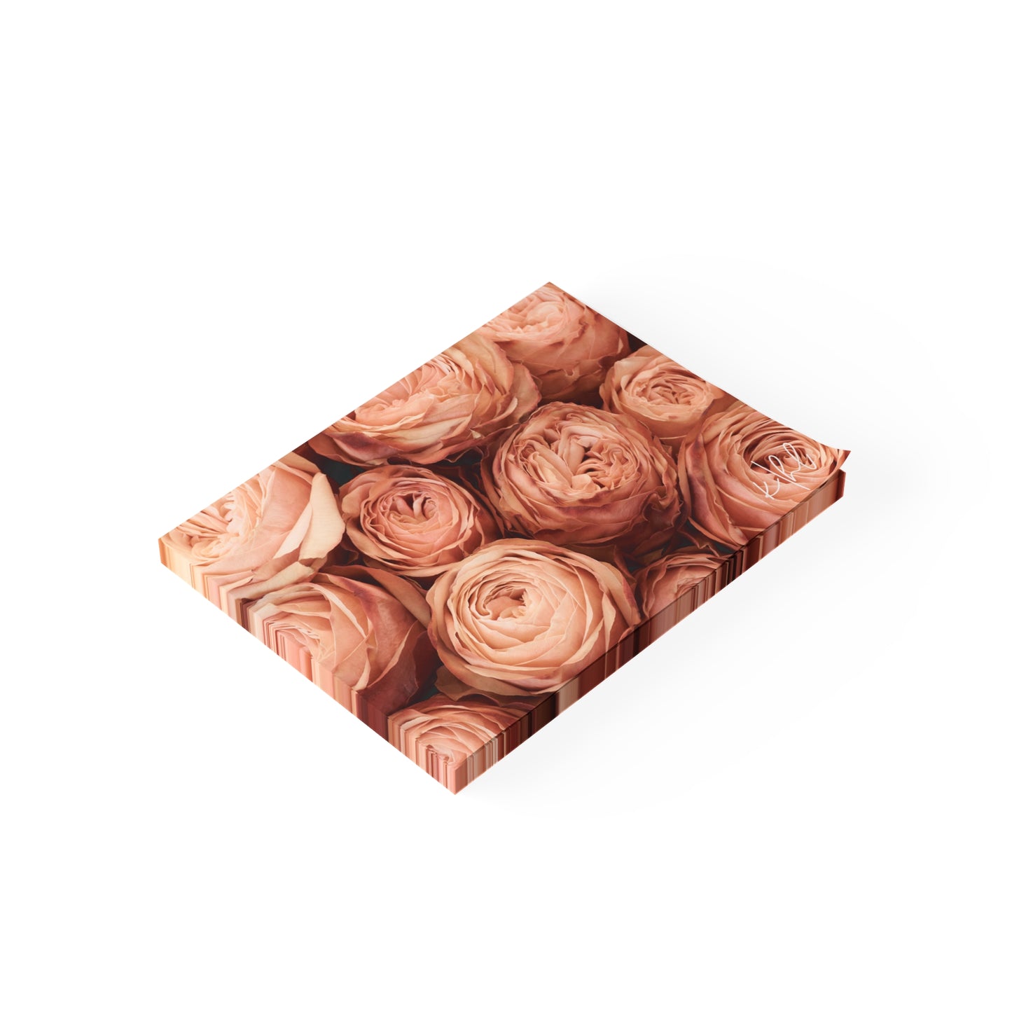 Peony Dusk Post-it® Note Pad | Warm Floral Peonies