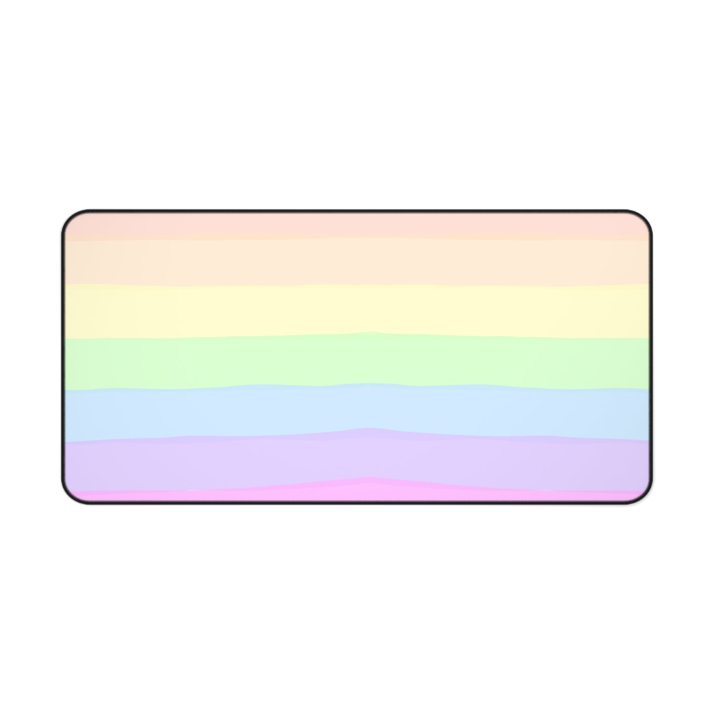 Pastel Rainbow Desk Mat