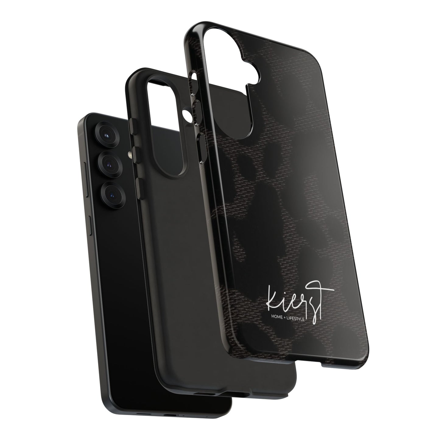 Black Leopard Samsung Galaxy Phone Case