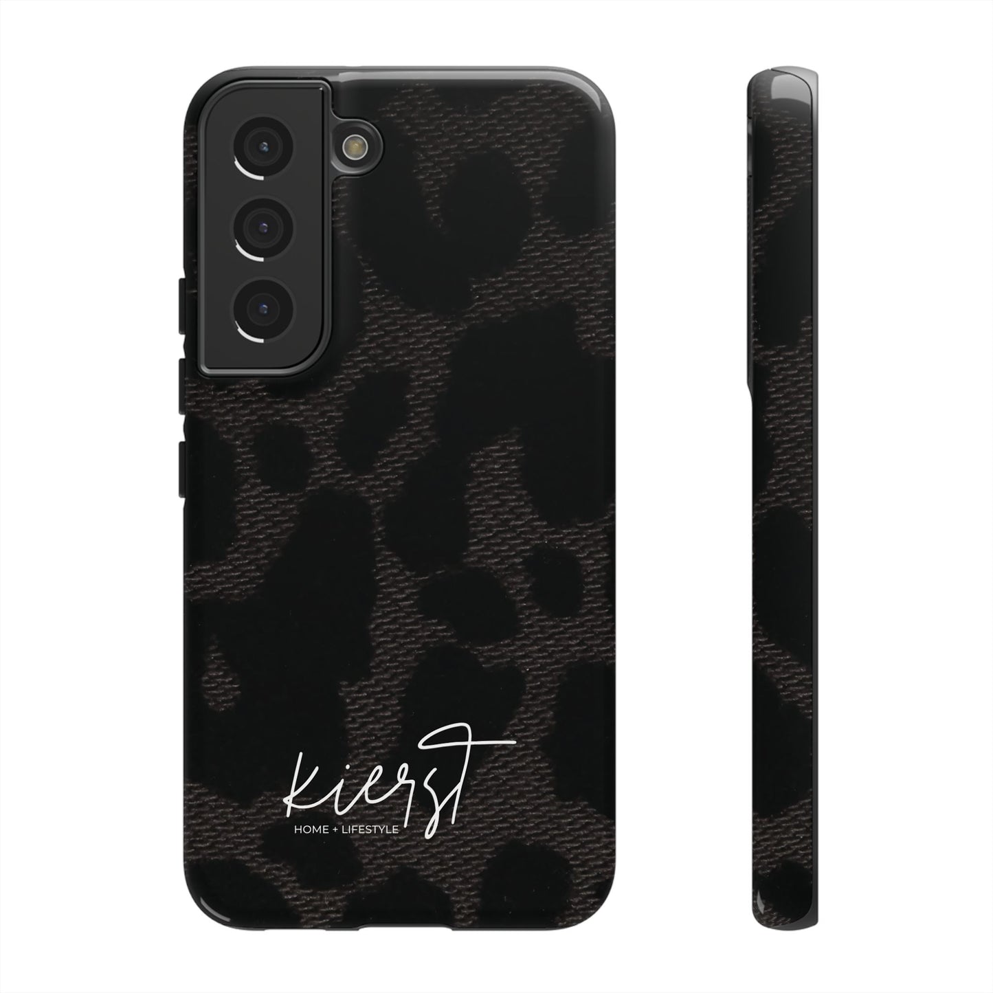 Black Leopard Samsung Galaxy Phone Case