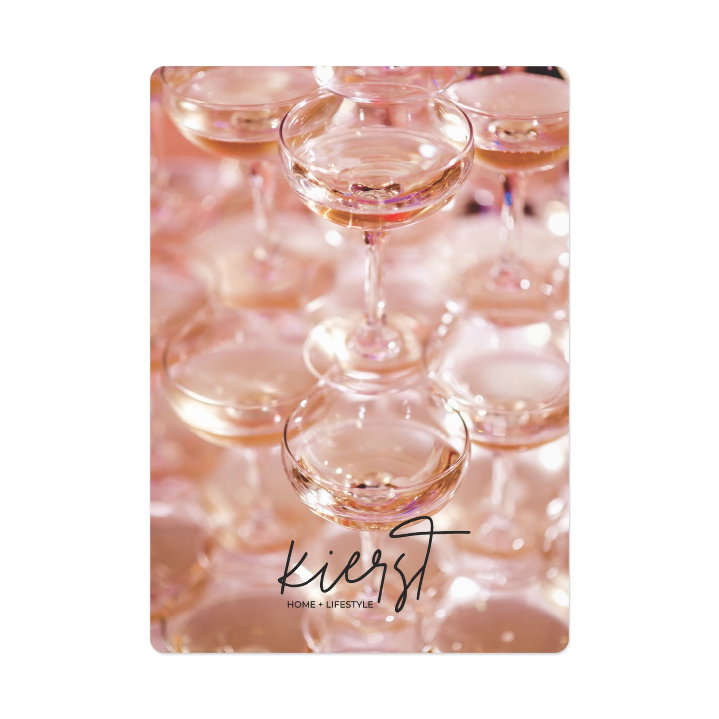 Champagne Coupe Poker Playing Cards