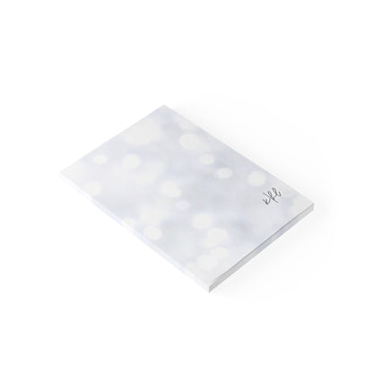 White Sparkle Post-it® Note Pad