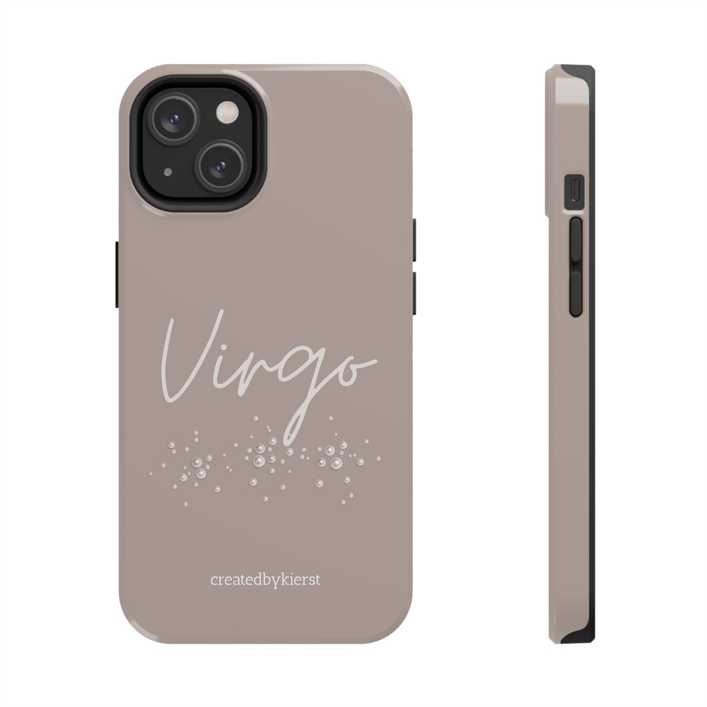 Virgo and Pearls iPhone Case